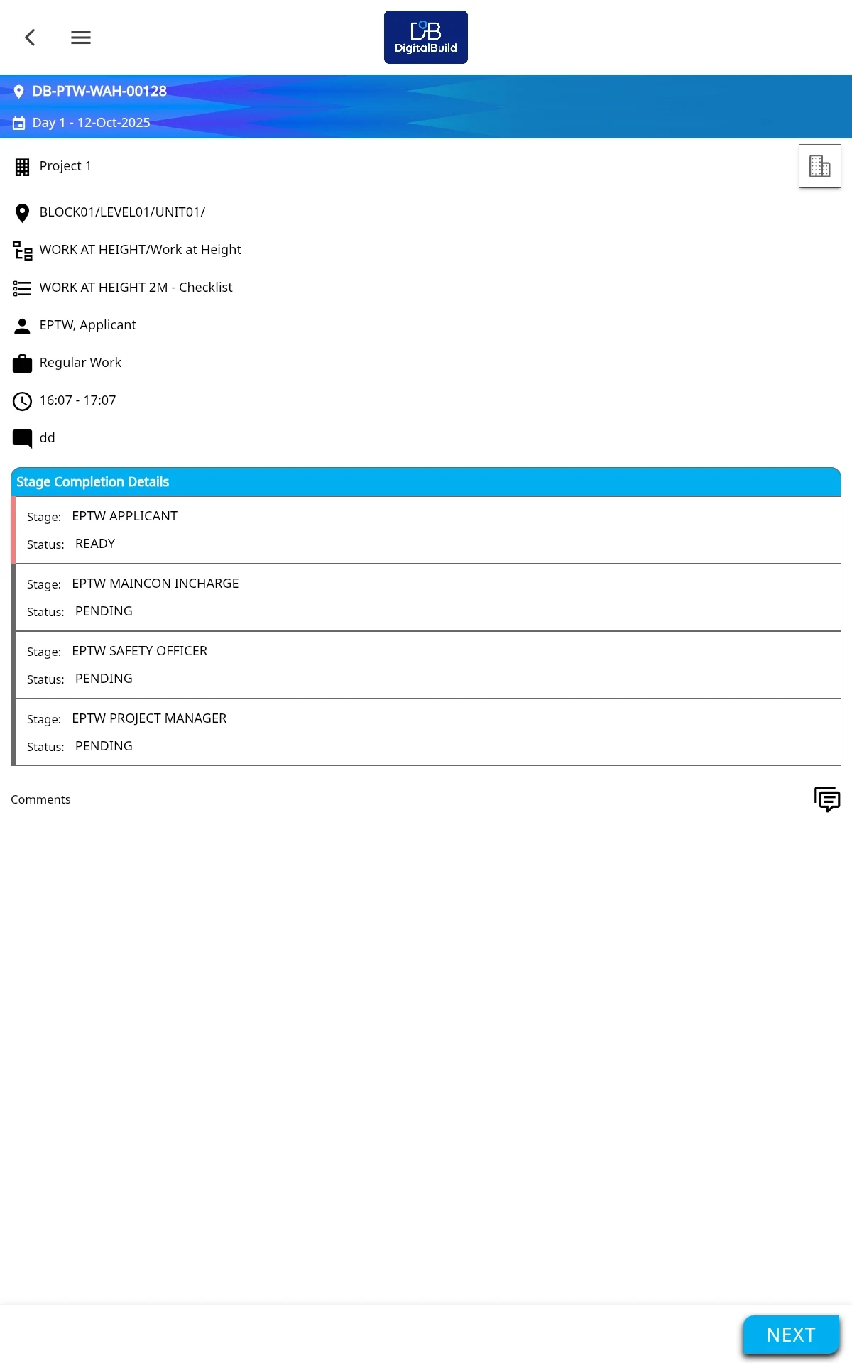 DigitalBuild screenshot